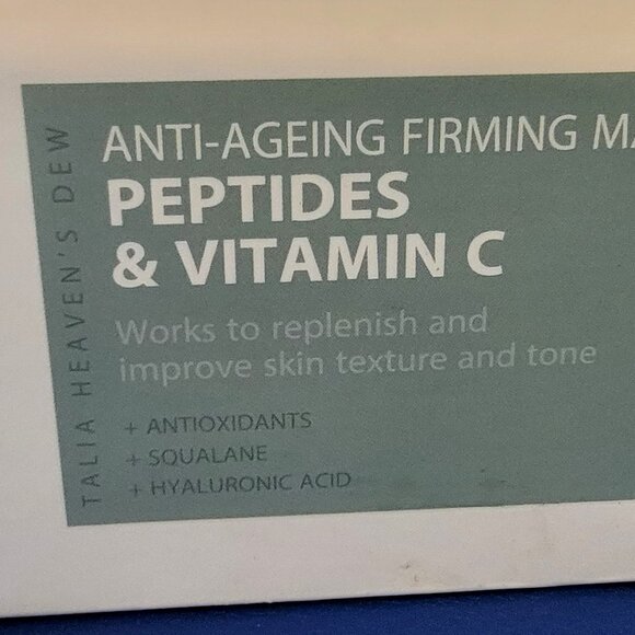 Talia Heaven's Dew Anti Aging Facial Mask in Box - Picture 2 of 7